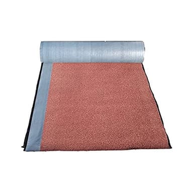 Guaina Bituminosa Ardesiata Autoadesiva e Impermeabilizzante ROSSA super riflettente 3,5 kg/mq -10° - Rotolo 10 Mt - Polyglass