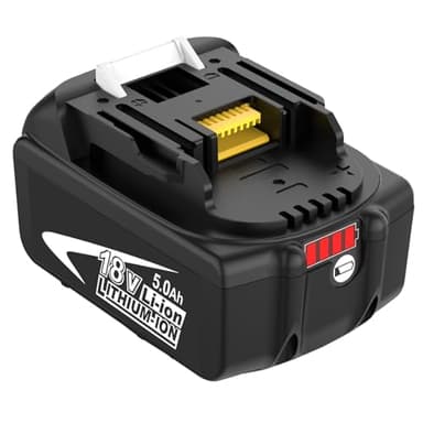 Moticett BL1860B Batterie di ricambio per makita Batteria 18 V BL1860B BL1860 BL1850B 1840B BL1850 BLBLBL1840 BL1830B 194205-3 194309-1 194204-5 196399-0 19667 3-6 LXT-400 con indicatore