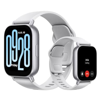 XIAOMI Redmi Watch 5 Active, Smartwatch con display LCD 2", Chiamate Bluetooth, Autonomia 18 giorni, Resistenza Acqua 5ATM, Monitoraggio Frequenza Cardiaca e SpO2, 140+ modalità Fitness, Argento