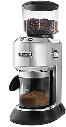 De'Longhi Dedica KG521.M Macinacaffè Elettrico, Acciaio Inossidabile