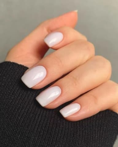 Vishine Smalto Gel Semi-Permanente Milky White, Naturale, Bianco Francese, Manicure Latte, Nail Art, Soak Off UV LED, 16 ml