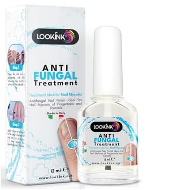 Smalto per Micosi Unghie Piedi e Mani 12 ml - Made in Italy - Trattamento Antimicotico Forte Smalto ideale per Funghi e Onicomicosi - Trattamento Efficace Per la Ricrescita di Unghie Sane