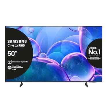 Samsung Crystal UHD 4K Smart TV 50'' UE50U7000FUXZT, Crystal 4K Processor, HDR, Smart Experience, OTS Lite & Adaptive Sound, Metal Stream Design, 2025
