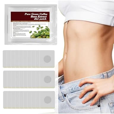 liuchanghe Patch Dimagranti, 30 Pezzi Adesivi per Perdita di Peso, Riduzione del Grasso Addominale, Anti-Cellulite