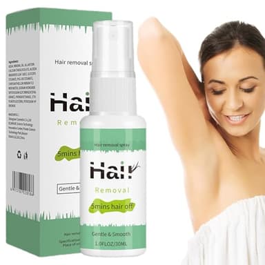 Spray depilatorio per uomo, spray depilatorio per corpo, pubici, rimozione dei idratanti, senza irritazione, rimozione dei indolore per bikini