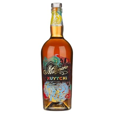 Ron Millonario Kuytchi - Rum Peruviano con Aromi di Cacao, 40%, Bottiglia in Vetro da 70cl