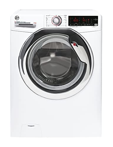 Hoover H3WSD49TAMCE/1-S H-WASH 300 PLUS Lavatrice 9 Kg, 1400 Giri, Connettività NFC, Carica Frontale, Libera Installazione, Bianco, Classe A