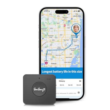 Benbengo Tracker GPS per bambini, cani, demenza anziana, Alzheimer, localizzatore di bambini autistici. Prova gratuita di 5 giorni prima della sottotelazione. Compatibile con 5G, GPS e WiFi. SOS,