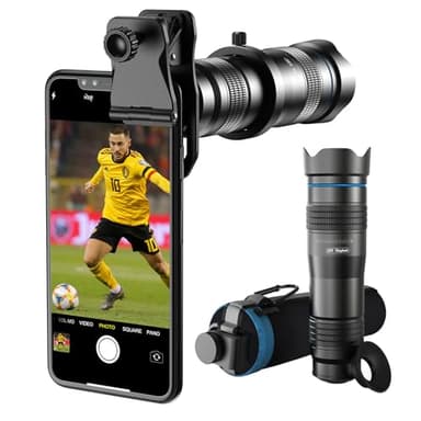 Apexel, Teleobiettivo monoculare telescopico HD da 28X, con otturatore, per iPhone, Samsung, Huawei, Xiaomi, smartphone Android