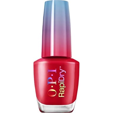 OPI RapiDry™ Smalto ad Asciugatura Rapida - Smalto Rosso, Secs Appeal - Smalto ad Asciugatura Rapida, Vegano, a Prova di Sbavature (9ml)