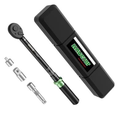 LLAVETOR Chiave Dinamometrica 3/8'', 5-60 Nm con Precisione ± 3% (4 Pezzi (5-60NM))