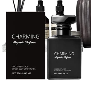 Byuexhp Profumo da uomo, note legnose, spray EDT a lunga durata, 50 ml, profumo affascinante, per appuntamenti, San, matrimonio, viaggio, compleanno, festa, abbigliamento quotidiano da uomo