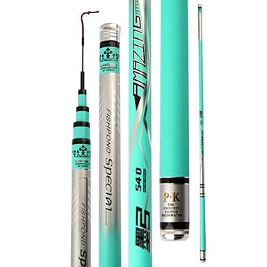 Canna da pesca lunga telescopica con corpo leggero e rigido per il buon regalo del pescatore