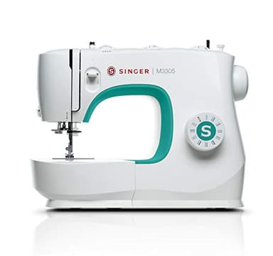 Singer M3305 - Macchina da Cucire Portatile, Semiautomatica, 23 Punti, Facile da Utilizzare, Perfetta per Principianti - Macchina da Cucire Singer di Alta Qualità