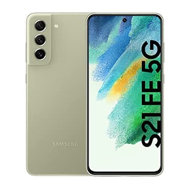 Samsung Galaxy S21 FE 5G Smartphone Android 128GB SIM Free Display 6.4" Dynamic AMOLED 2X, 3 Fotocamere Posteriori Olive [Versione Italiana]