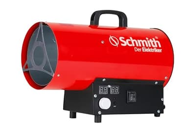 Schmith – Riscaldamento da Cantiere, a Gas, Stufa, Riscaldamento a Ventola, Accessori da Officina – per Riscaldare Grandi Spazi, Regolazione della Temperatura – Combustibile GPL, 220 V, 20 kW