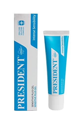 President GEL GENGIVARIO SENSITIVE PLUS per denti e gengive sensibili. Riduce i fastidi dell'ipersensibilità, protegge lo smalto dei denti - 30 ml