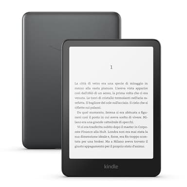 Amazon Kindle Paperwhite Signature Edition (32 GB) | Il nostro Kindle più veloce con luce frontale a regolazione automatica, ricarica wireless, settimane di autonomia | Nero metallizzato