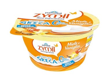 Parmalat, Yogurt Greco Light Miele & Vaniglia, Senza Lattosio, 150g