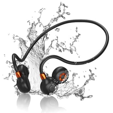 Ortizan Cuffie Bluetooth Sport, Auricolari Open Ear Wireless Bluetooth 5.3 IPX6 Impermeabili, Chiamata Chiara, 19 G, Auricolari Leggeri 15 Ore Di Riproduzione E Ricarica Rapida Magnetica Per Corsa