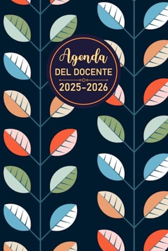 Agenda del Docente 2025/2026 a5: Planner giornaliero e mensile da 1 Settembre 2025 a 15 Luglio 2026 con Registro, Lezioni, Alunni ...