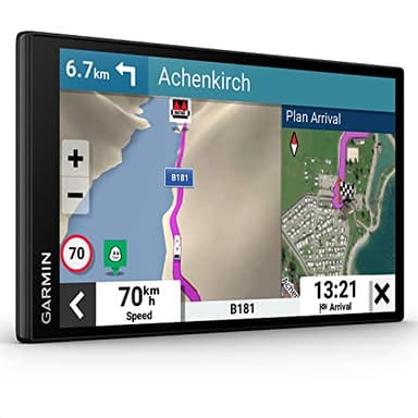 Garmin Camper 795, Navigatore GPS per Camper e Caravan, Display da 7", Mappa Europa, Navigazione in base a dimensioni