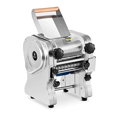 Royal Catering Sfogliatrice Elettrica Macchina Per Fare La Pasta Fresca RC- EPM160 (16 cm, 1-14 mm, 550 W, Acciaio Inox)