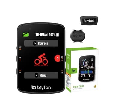 Bryton Ciclocomputer GPS Rider 550D con CAD e HRM