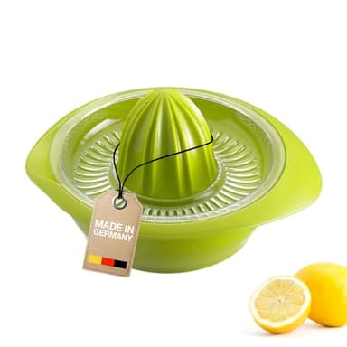 Westmark Spremiagrumi con vaschetta, Diametro: 18,7 cm, Capacità: 0,5 litri, Plastica, Limetta, Verde mela, 3091227A
