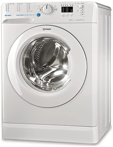 Indesit - Lavatrice A Carica Frontale BWA 81283X W EU Capacità 8 kg Centrifuga 1200 Giri / min Classe Energetica A+++ Colore Bianco
