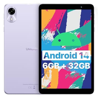 UMIDIGI Tablet Android 14, 8 Pollici, WIFI 6, G1 Tab Mini in Offerta, 7(3+4) GB+32GB/TF 1TB, Batteria 5000 mAh, 5MP, Quad Core, Bluetooth 5.0, GMS, 2025