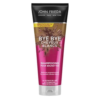 JOHN FRIEDA Bye Bye - Shampoo per capelli bianchi, 250 ml
