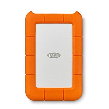 LaCie Rugged USB-C 2TB, Hard disk esterno portatile, Resistente a Cadute, PC Mac iPad & iPhone, Data Rescue Service (STFR2000800)