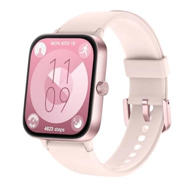 KIUVKAS Smartwatch Uomo Donna,1.95" Orologio Smartwatch con Effettua/Risposta Chiamate,140+ Sportive Fitness Tracker con Pressione Sanguigna e Monitor Sonno,IP68 Smart Watch per Android/iOS