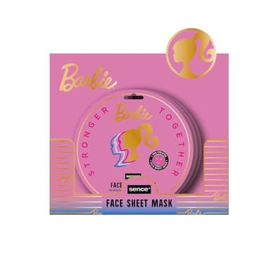 Sence Barbie - Maschera di stoffa stampata con profumo di anguria, Vegan Skincare, Beauty Face Mask, per adolescenti, ragazze, ragazze o donne, maschere di stoffa, maschera viso (3 pezzi)