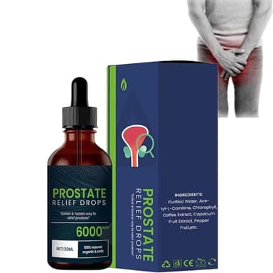 Gocce per il trattamento della prostata, gocce per la prostata per alleviare efficacemente il disagio della prostata, tornare al massimo ed essere se stessi. (1pcs)