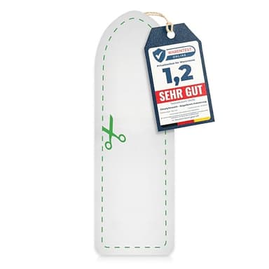 SimplySmooth Imbottitura per Asse da Stiro – 150x55 cm, extra densa [700 g/m²], tagliabile e adatta a ferri a vapore. Ideale per copriasse da stiro XXL, offre comfort e risultati professionali