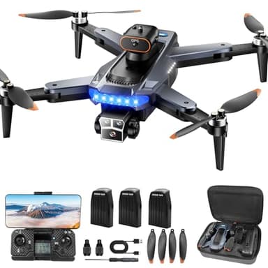 HYTOBP P17 GPS Drone con Telecamera 4K Professionale Droni per Principianti e Adulti, 50 Min di Volo, Brushless Motore, Ritorno Auto, Drone Professionale con Trasmissione 5G