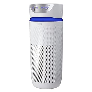 HoMedics 5 in 1 Purificatore d'Aria TotalClean, Sistema di Filtraggio HEPA e a Carboni Attivi con Ricambio d'Aria, 4.8 Volte all'Ora