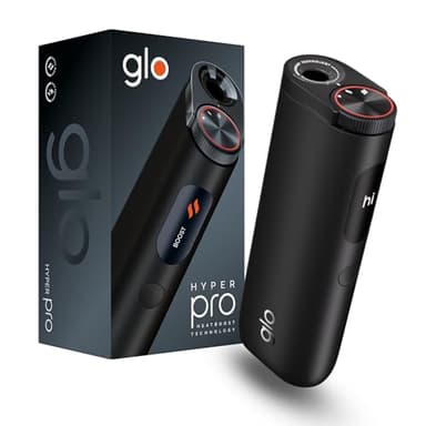 glo HYPER PRO, L'alternativa alla Sigaretta, Ancora più gusto, intensità superiore, 2025, Colore Black