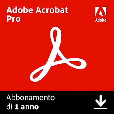 Adobe Acrobat Pro | 1 Anno | PC/Mac |Download Digitale
