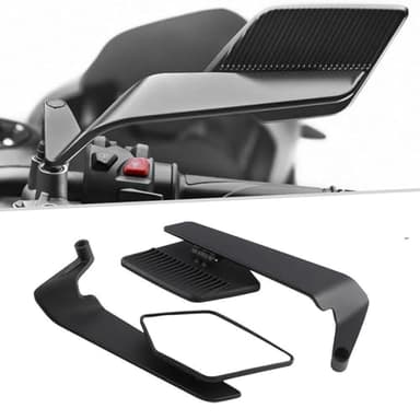 YSNFDN Specchietti Retrovisori Moto per Honda Hornet 600 900 CB600F CB900F, Specchietto Retrovisore Regolabile e Girevole, Specchietti Laterali Specchietti Moto Accessori