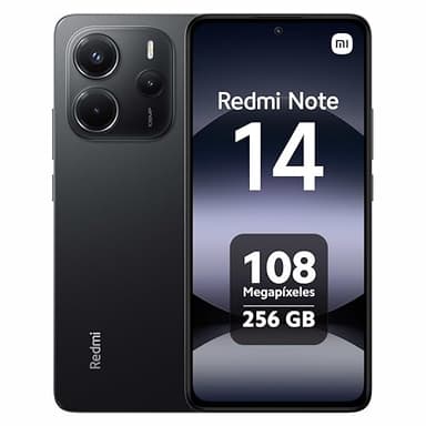 Xiaomi Redmi Note 14 4G 8/256GB Negro Medianoche Libre