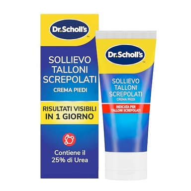 Dr. Scholl's Crema per Talloni Screpolati Active Repair K+, Crema Idratante per Talloni con Cheratina, Assorbimento Rapido ed Effetto Duraturo, Ideale per Uso Quotidiano, 60ml
