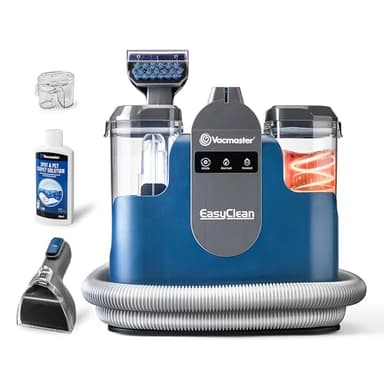 Vacmaster SCC1201H 500W Aspirapolvere Pulitore per tappeti con tecnologia di riscaldamento Dispositivo per la pulizia di tappezzeria Ideale per Pulisci Scale, divano, Sedili Auto, Moquette e Tappeti