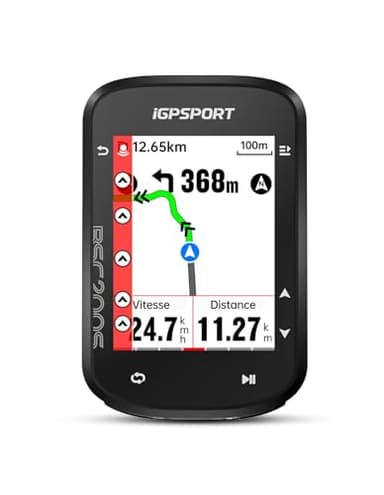 iGPSPORT BSC200S GPS Ciclocomputer Navigazione Percorso Colori Schermo Computer Funzione Guida Continua Rilevamento Movimento Navigazione One-Touch Compatibile Radar Intelligente Fanale Posteriore
