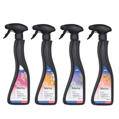 MARKA CLEANING PRO, DEODORANTE AMBIENTI BIFASICO PROFESSIONALE - DURA FINO A 3 GIORNI - PRODOTTO PROFESSIONALE per la pulizia (Deo Mix)