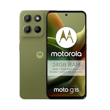 Motorola Moto G15 6.72" 8/128GB 5200mAh Android 15 Verde Libre