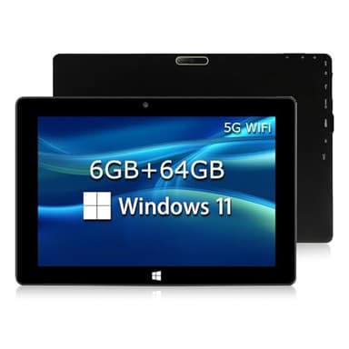 Tablet PC 10.1 Pollici TPSPAD 4GB RAM 64GB Rom, Windows 11, HD 1280x800 IPS, 1.6GHz, N4020 processore, 2MP + 5MP Dual Camera, 3000mAh Batteria, GPS, WiFi, Bluetooth 4.2, Type C, OTG