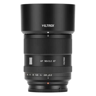 VILTROX Obiettivo 90 mm F2.2 EVO XF, AF 90 mm f/2.2 Autofocus ad ampia apertura, APS-C Prime Lens compatibile con fotocamere mirrorless Fuji X-Mount X-M5 X-E4 X-E5 X-S20 X-H1 X-Pro3 X-S10 X-T4 X-T30